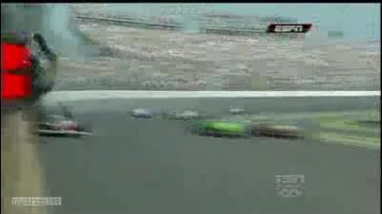 2010 Indy 500 Mike Conway Huge Airborne Crash into the Catchfence 