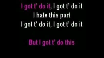 Karaoke - The Pussycat Dolls - I Hate This Part