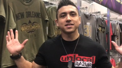 Check out the WrestleMania Superstore with TJP
