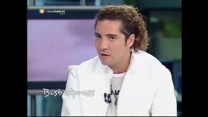 David Bisbal en Telemadrid - Diario de la Noche - 24 junio 2010 