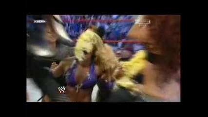 Wwe royal rumble 2010 Mickie James vs Michelle Mccool Women’s Champion 