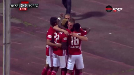 ЦСКА - Ботев Пловдив 2:0 /репортаж/