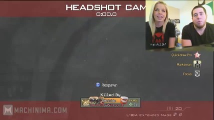 Good-looking Gamer Girlfriend Ep 3 Going Swimming in the Cold (modern Warfare 3 Gameplay/commentary)