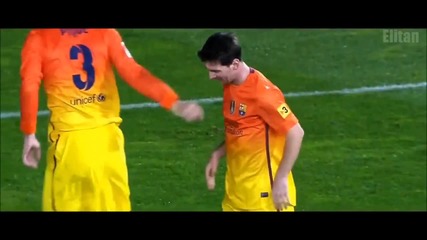 Lionel Messi • Battle Scars • Skills & Goals || 2012-2013 ||