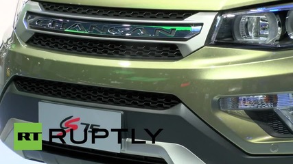 China: Changan Auto launch electric four-door coupe concept and 4x4 CS75 SUV