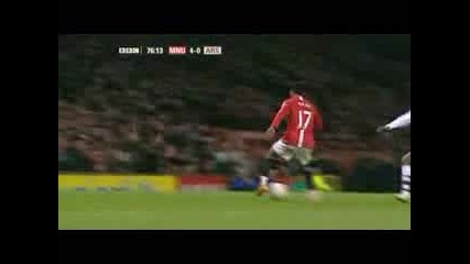 Manchester United - Arsenal 4 - 0 Highlights Nani