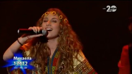 Михаела Маринова - X Factor Live (25.11.2014)