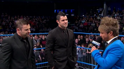 Вълците отправят послание към Спъд - Tna Impact Wrestling 30.01.14