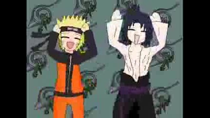 Naruto And Sasuke Caramelldansen