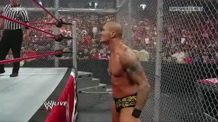 Wwe Raw - John Cena vs Randy Orton - Gauntlet Match Hell in a Cell. [www.keepvid.com]