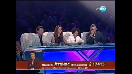 Atanas Kolev - Sexy back (justin Timberlake) The X-factor Bulgaria!