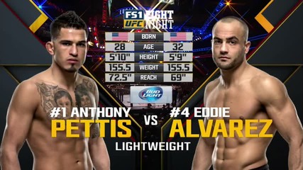Anthony Pettis vs Eddie Alvarez (ufc Fight Night 81, 17.01.2016)