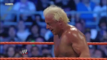 Sweet Chin Music On Ric Flair 