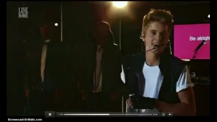 Justin Bieber - Be Alright Live