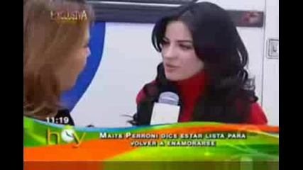 Maite Perroni De Rbd Dice Estar Lista Para Volver A Enamorarse