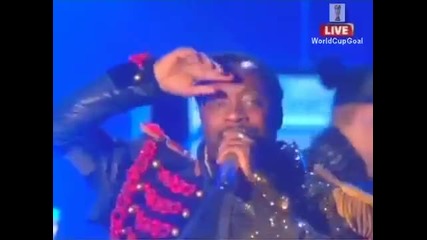 Black Eyed Peas I Gotta Feeling World cup 2010 Ceremony