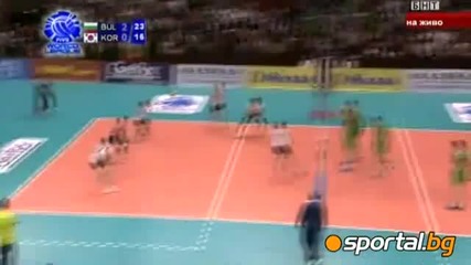 Волейбол: България - Република Корея 3:0 