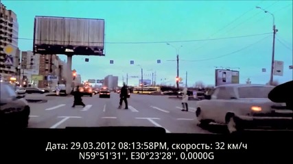 Русия: Компилация автомобилни катастрофи Част 13