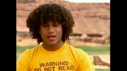Corbin Bleu/chad Danforth Interview