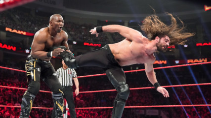 Seth Rollins vs. Shelton Benjamin: Raw, March 11, 2019