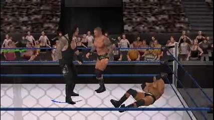 Wwe Smackdown vs Raw 2010 - Undertaker vs Randy Orton vs Batista - Hell In A Cell [psp] Aдска Клетка