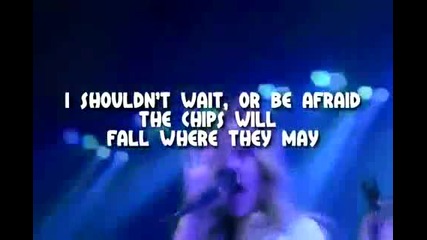 Determinate (karaoke instrumental) by Lemonade Mouth with on screen lyrics