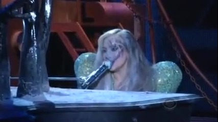 Отново Мега Lady Gaga & Elton John - Poker Face & Speechless (live Grammy Awards 2010) H Q 