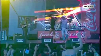 За феновете!!! Графа на живо!!! The Voice Live 10.06.10
