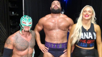 Rusev & Rey Mysterio relish in their Starrcade tag team victory: WWE.com Exclusive, Nov. 25, 2018