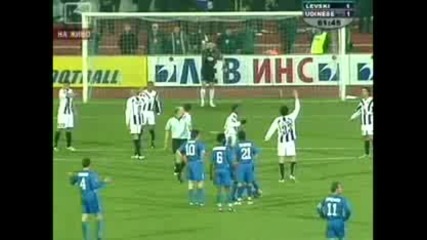 Левски vs Удинезе 2 : 1 Купата на Уефа 2006