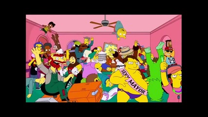 The Simpsons-harlem Shake