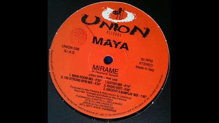 Maya - Mirame (guitar mix)
