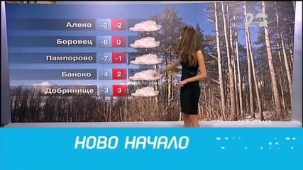 Прогноза за времето (27.11.2014 - обедна)