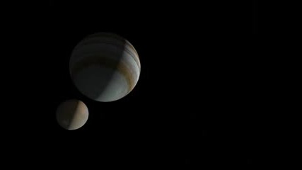 Mars Orbiting Jupiter - Early Animation