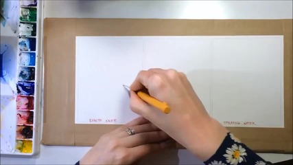 Създаване на специални ефекти с акварел (видео урок)
