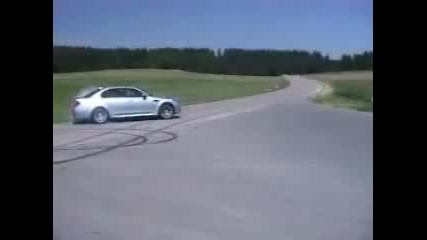 Bmw M5 E60 Drifting In Germany