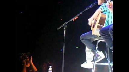 Justin Bieber - Favourite Girl Manchester M.e.n Arena 24 11 09 