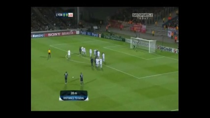 Lyon - Liverpool 1:1 Babel, Lisandro Lopez 