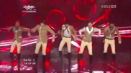 X-5 - Dangerous @ Music Bank (20.01.2012)