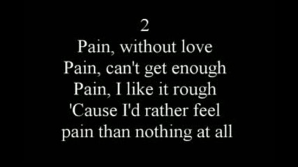 Three Days Grace - Pain lyrics
