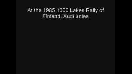 audi quattro - rally tribute 