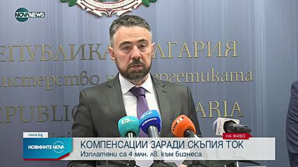 Живков: Компенсациите, които даваме за скъпия ток на бизнеса, са най-големите в ЕС