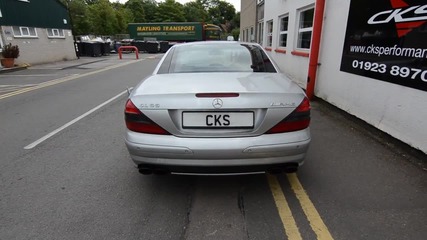 Mercedes Sl55 Amg R230 Cks Sport exhaust