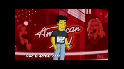 Simpsons - Съдии В American Idol