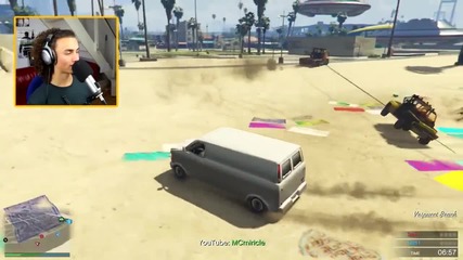 Modded Tow Truck Glitch (gta 5 Funny Moments)