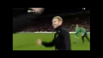 Final Whistle - Manchester United vs Barca