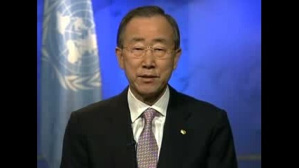 Un Secretary - General Ban Ki - moon supports Earth Hour