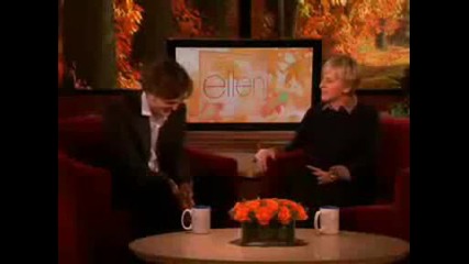 Robert Pattinson on the Ellen show