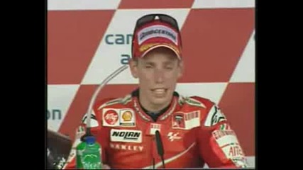 Casey Stoner Brno Press Conference 2.