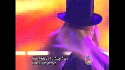 Britney Spears - Womanizer [live Hey!hey!hey! Japan)